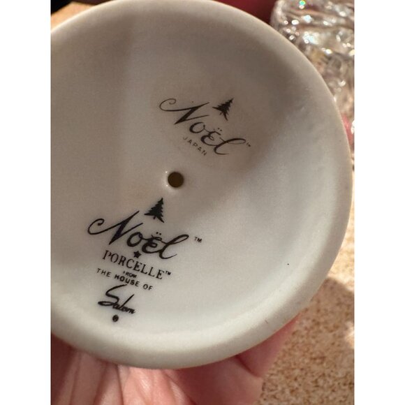 Vintage Noël Porcelle Pair of Candleholders – Designed by Don Schreckengost (197 - Picture 9 of 10